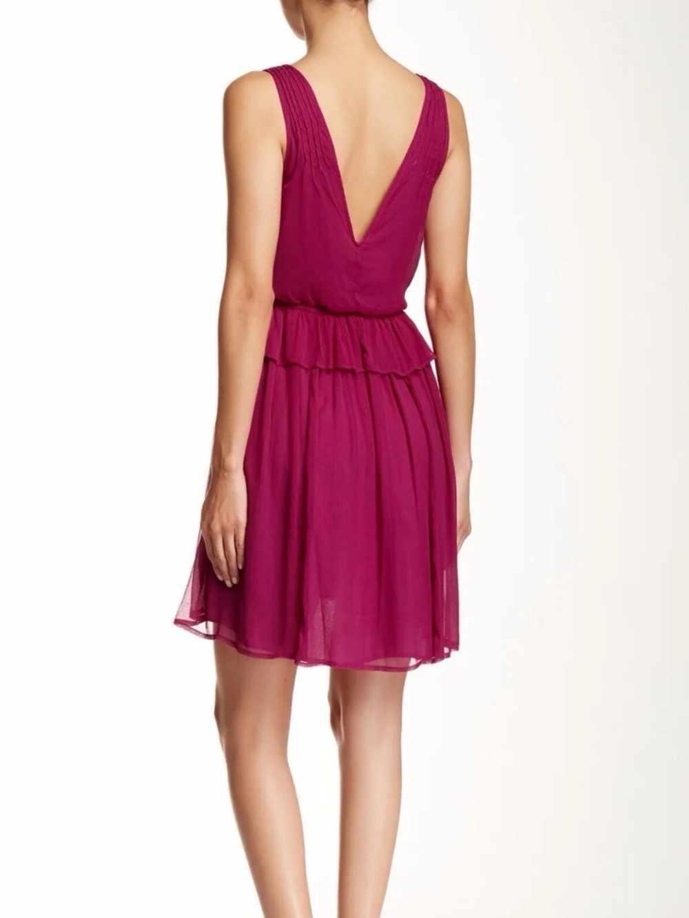 Free People Rio Grande Ruffled V Neck Dress - Picture 4 of 8